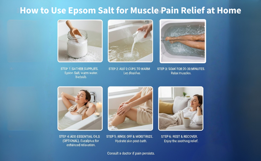 How to Use Epsom Salt for Muscle Pain Relief at Home