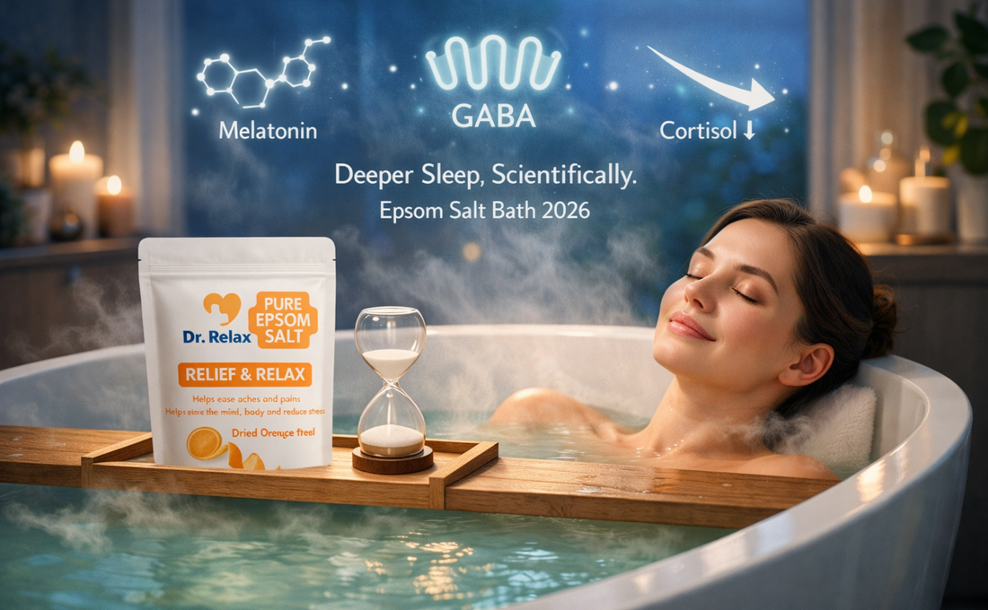 Dr.Relax एप्सम सॉल्ट से बेहतर नींद