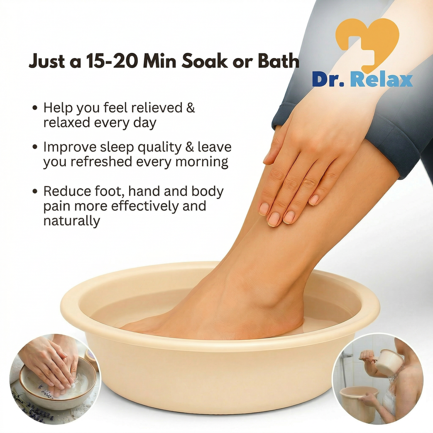 Dr. Relax Epsom Salt with Dried Eucalyptus