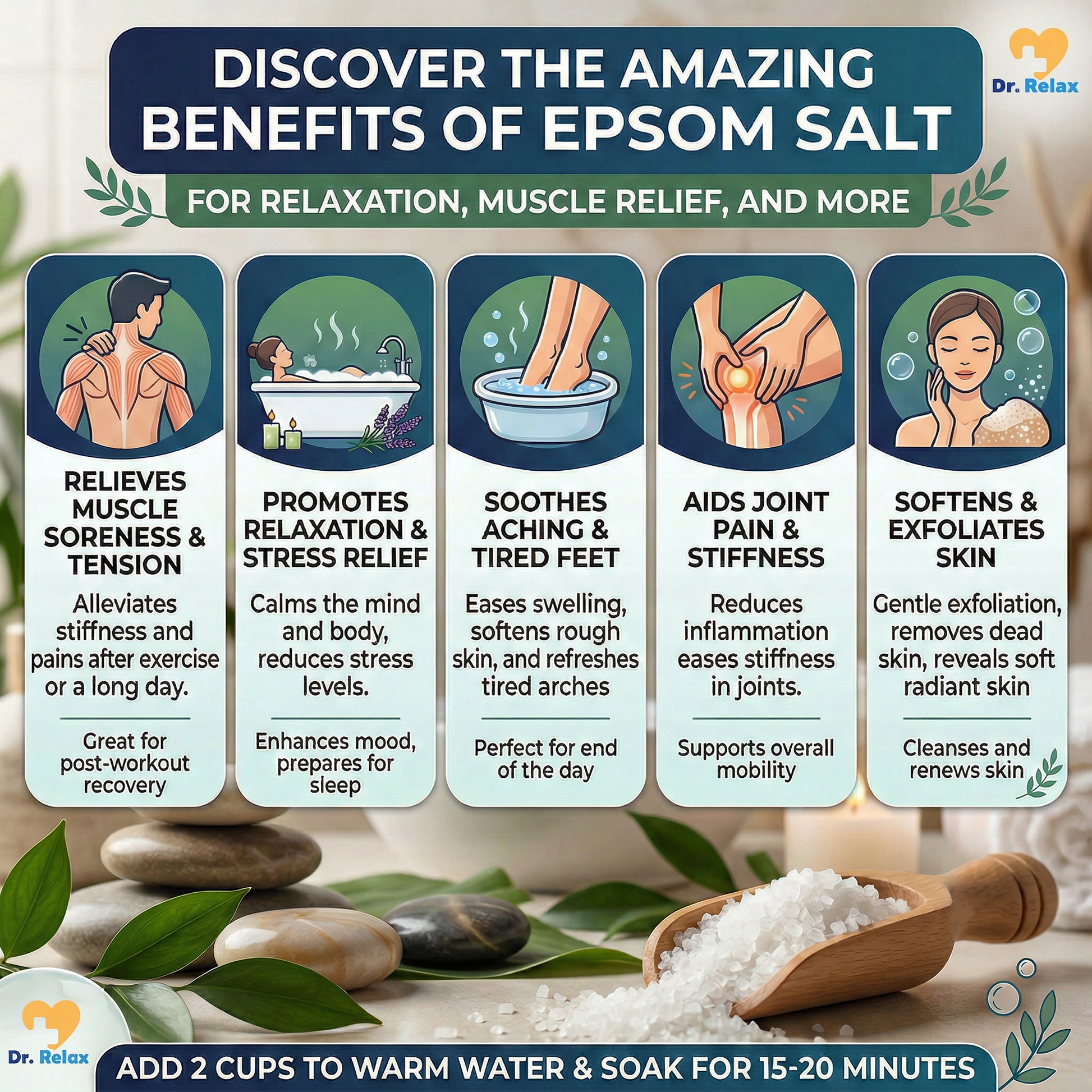 Benefits of epsom salt for leg cramps pindli dard adi dard heel pain and varicose veins India