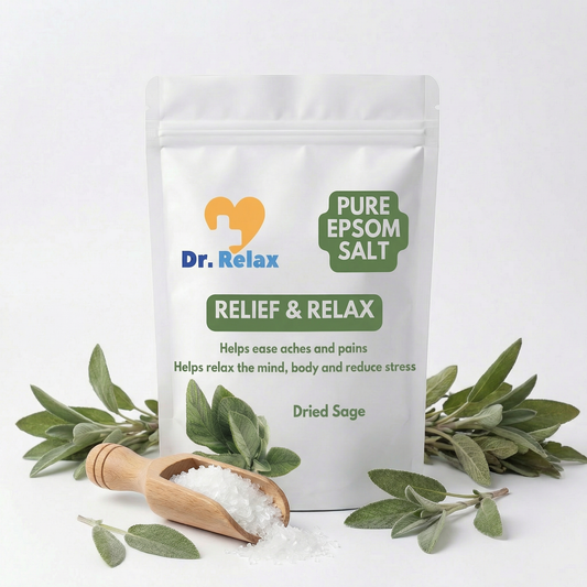 Dr. Relax Epsom Salt - with Dried Sage