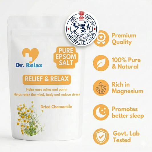 Dr. Relax Epsom Salt - with Dried Chamomile