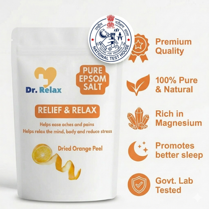 Dr. Relax Epsom Salt with Dried Orange Peel
