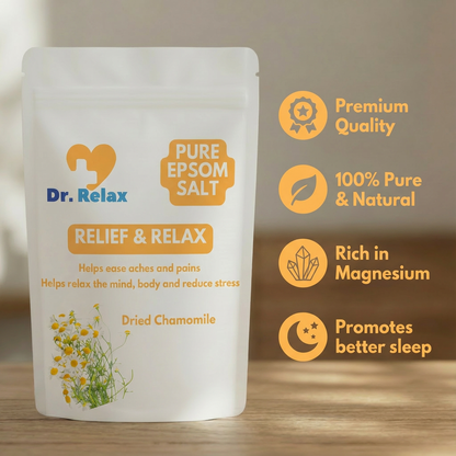 Dr. Relax Epsom Salt - with Dried Chamomile
