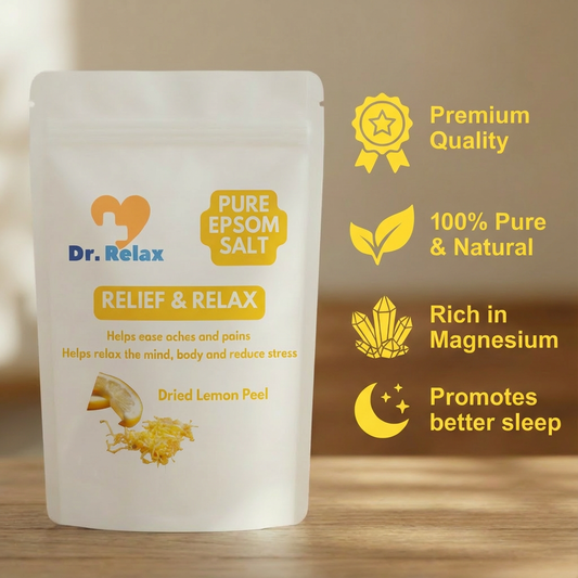 Dr. Relax Epsom Salt with Dried Lemon Peel