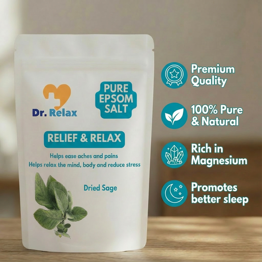Dr. Relax Epsom Salt - with Dried Sage