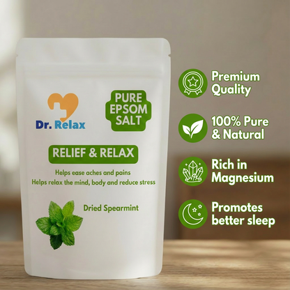 Dr. Relax Epsom Salt - with Dried Spearmint