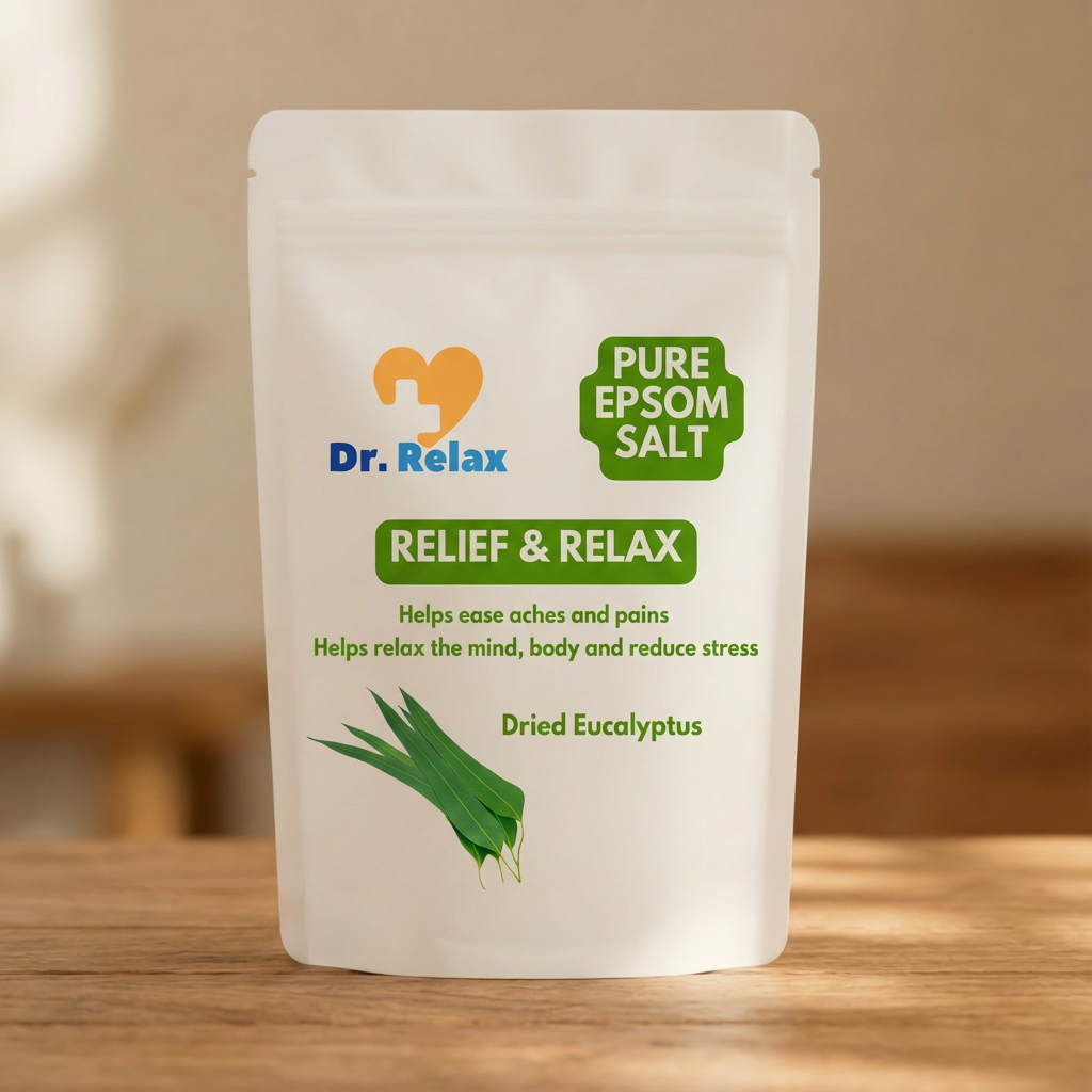 Dr. Relax Epsom Salt with Dried Eucalyptus