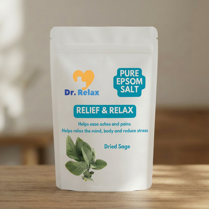 Dr. Relax Epsom Salt - with Dried Sage