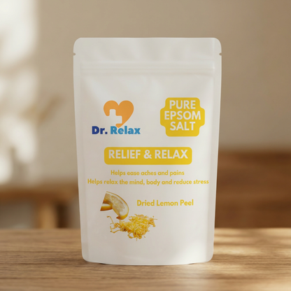 Dr. Relax Epsom Salt with Dried Lemon Peel