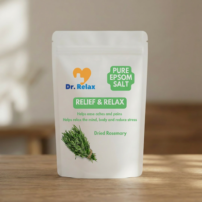 Dr. Relax Epsom Salt - with Dried Rosemary